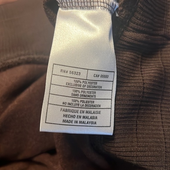 NIKE Vintage Y2K Spellout Track Zip Up Jacket in Brown / Baby Blue Size XL - Picture 9 of 9